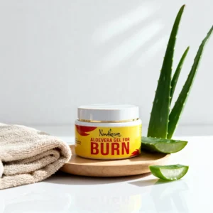 Aloe vera burn gel