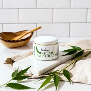 Neem hair cream for frizz control