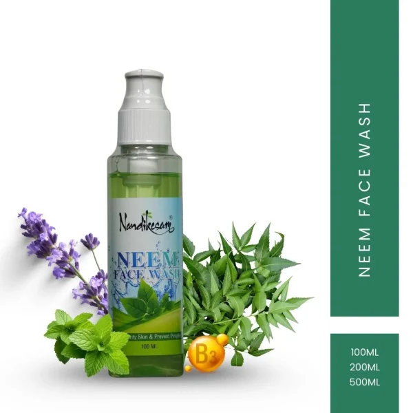 Nandikesam Neem Herbal Face Wash