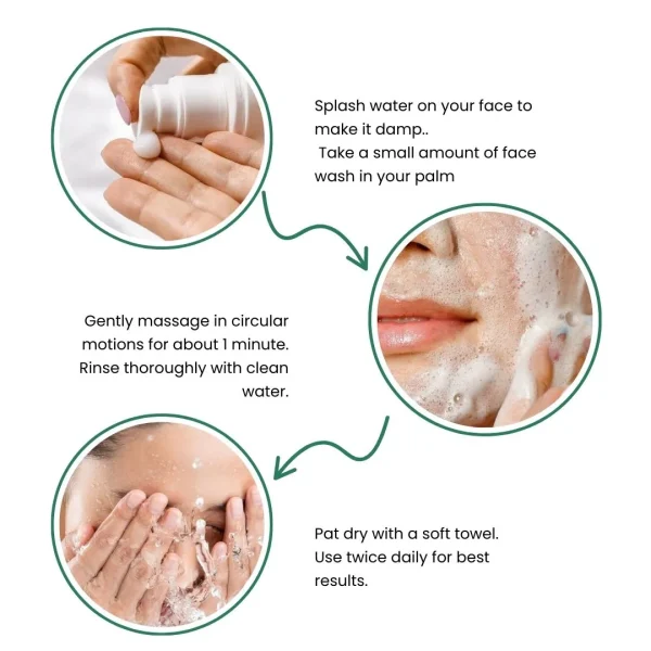 Nandikesam Neem Herbal Face Wash - Image 3