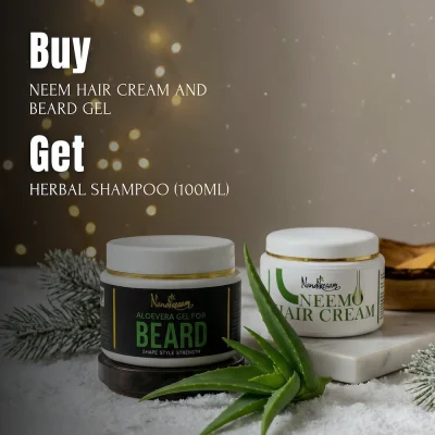 Hair Cream + Beard Gel