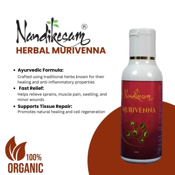Nandikesam Herbal Murivenna - Image 2