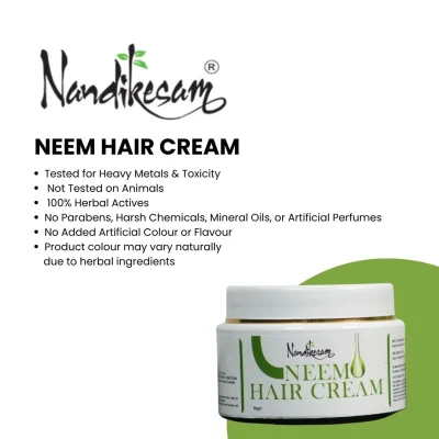 Nandikesam Herbal Neem Hair Cream