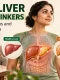Fatty liver in non-drinkers, showing the difference between a healthy liver and a fatty liver, with lifestyle and dietary risk factors.